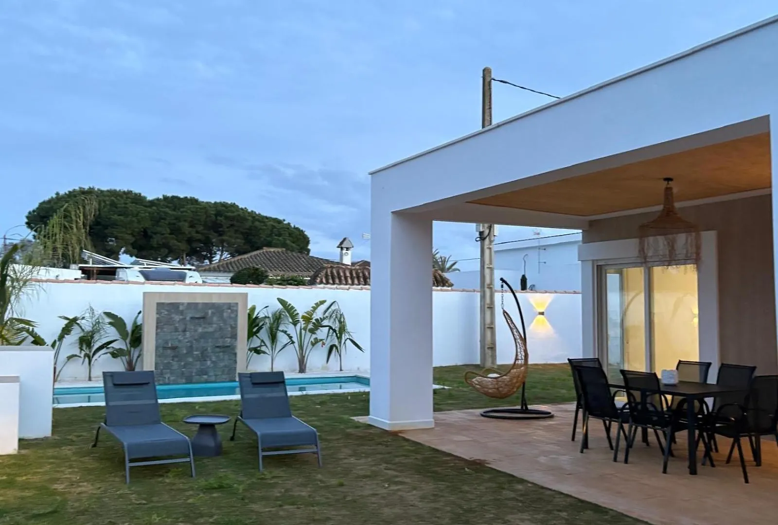 Holiday home Chalet Con Piscina Privada Y Cerca Del Mar Chiclana La Barrosa Chiclana de la Frontera